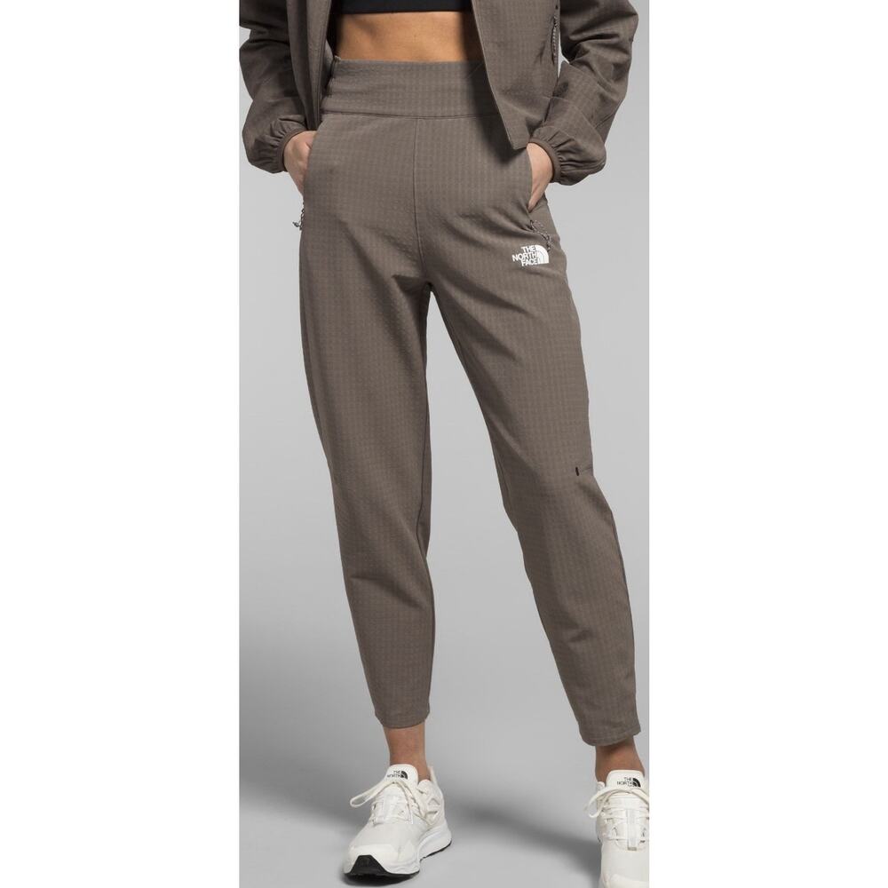 THE NORTH FACE Women’s Tekware Grid Fleece Pants Brown Large